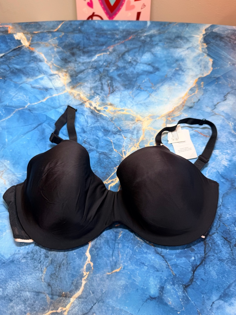 Chantelle black bra size 32DDD NWT